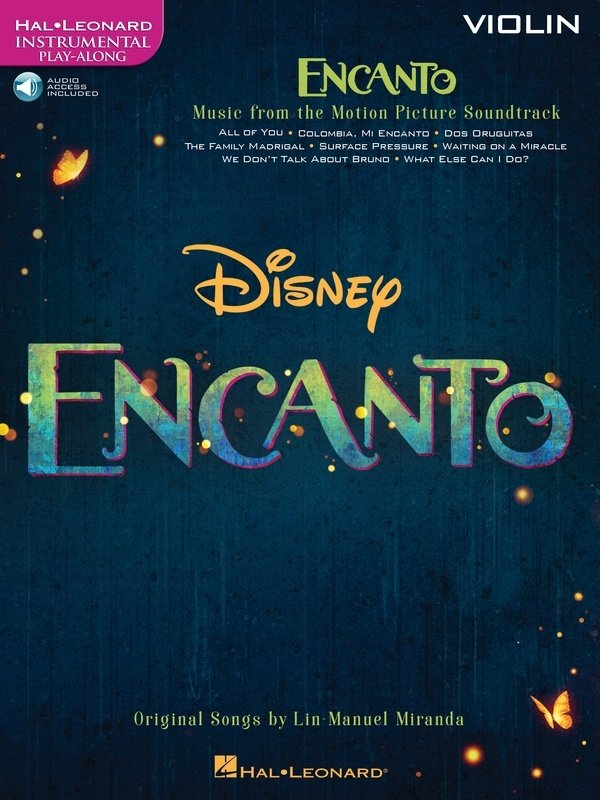 Encanto for Violin Movie Soundtrack Bk/ola