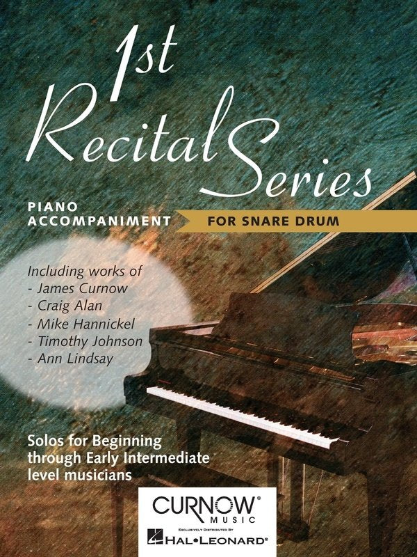 First Recital Series Snare Drum Piano Accompaniment