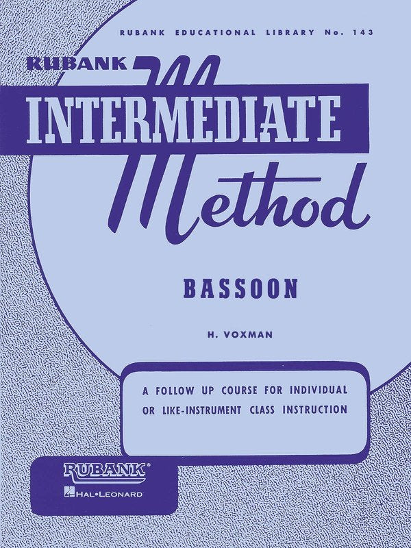 Rubank Intermediate Method Bassoon