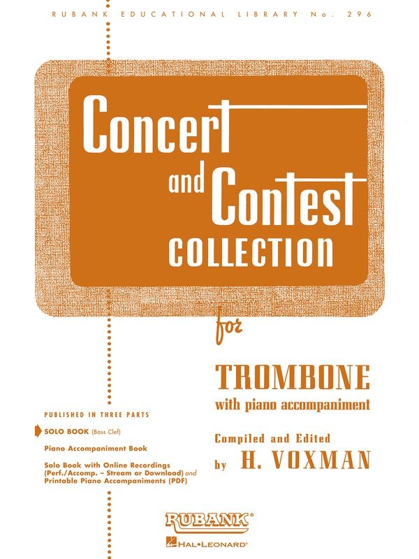 Concert and Contest Collection Trombone Solo