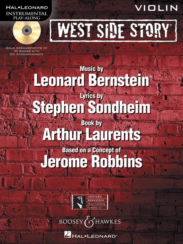 WEST SIDE STORY BK/CD VIOLIN