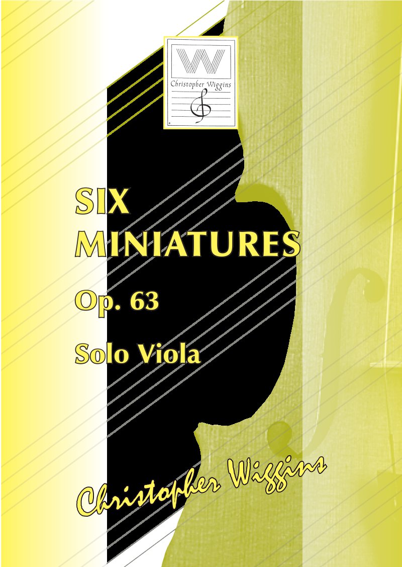 Wiggins - 6 Miniatures Op 63 for Solo Viola