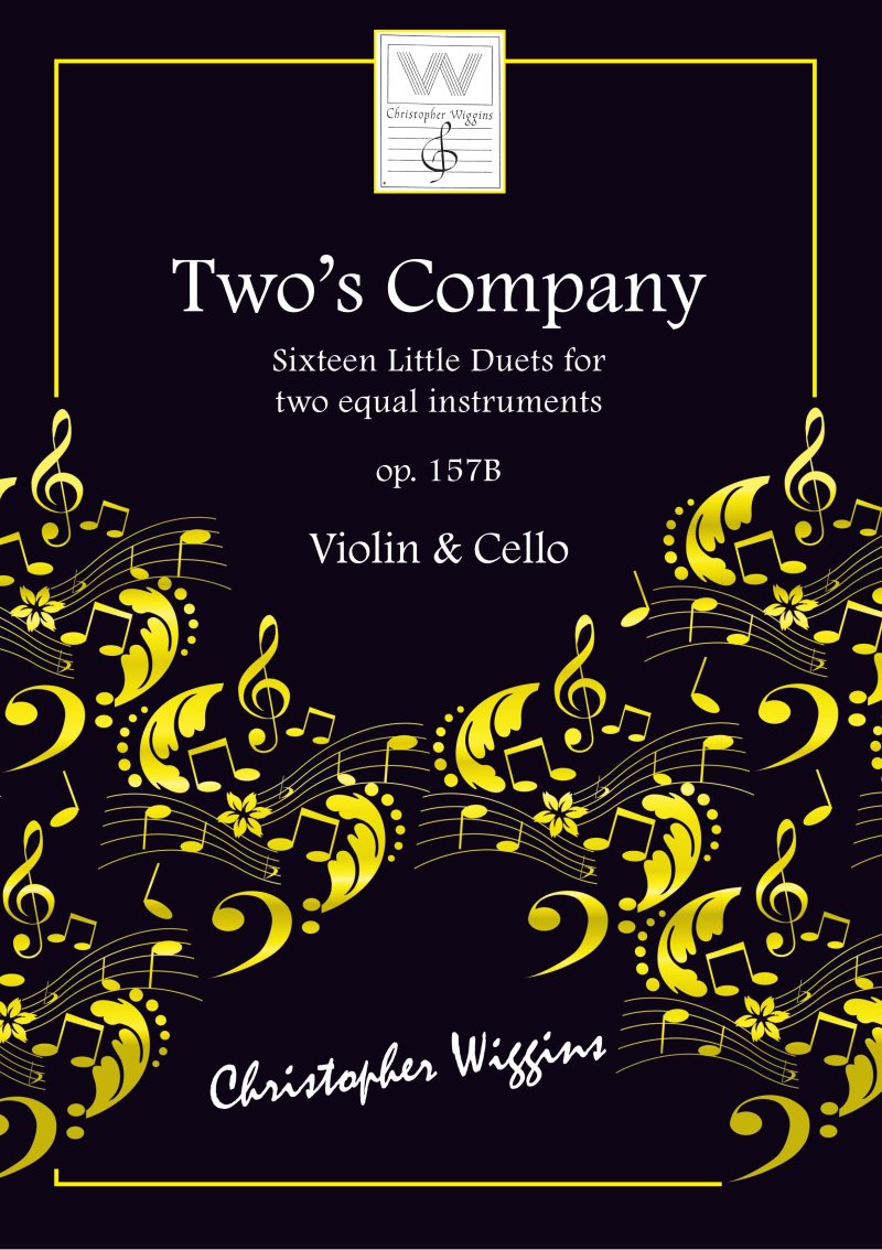 Wiggins - Twos Company Op 157b for Violin/cello