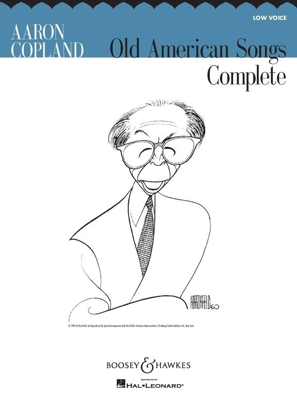 Copland - Old American Songs Complete Low Voice