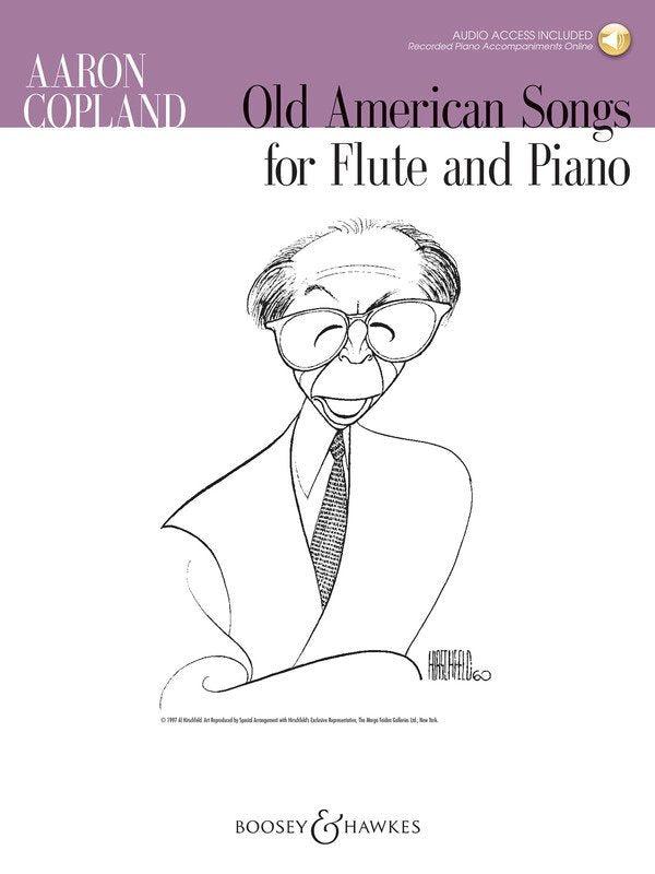 Old American Songs Flute/piano Bk/ola