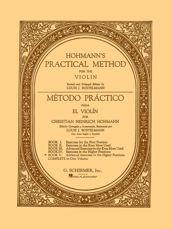 Hohmann - Practical Method for Violin Bk 5