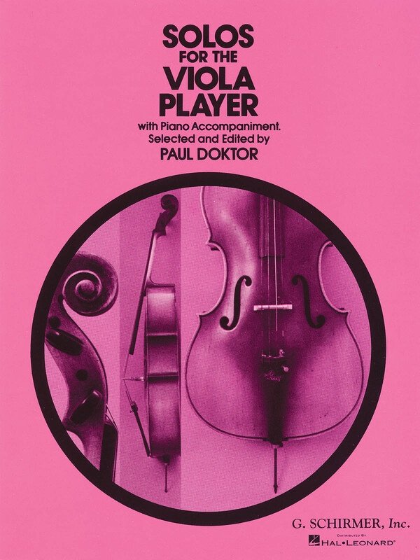 Solos for the Viola Player Viola/piano