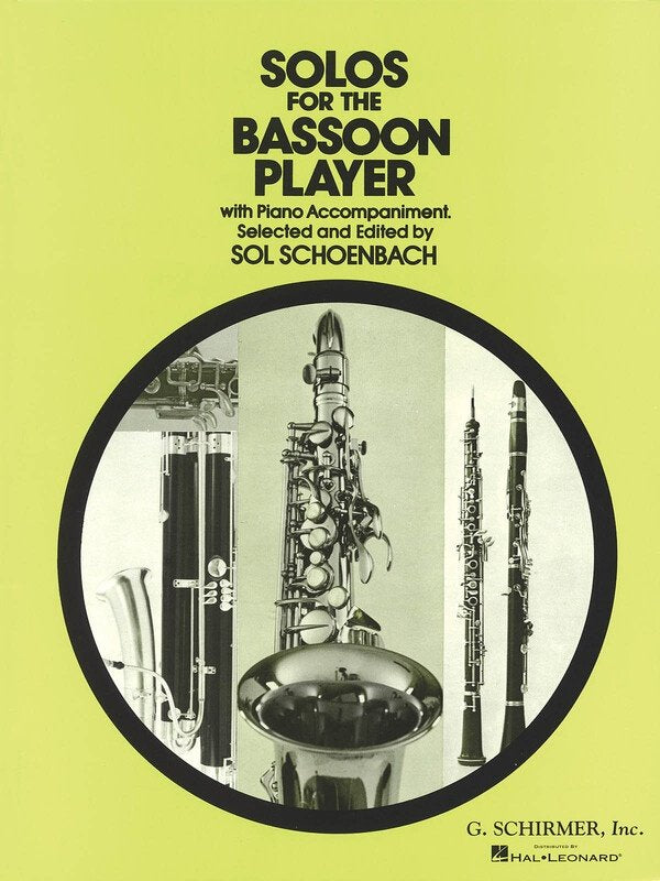 Solos for the Bassoon Player Bassoon/piano