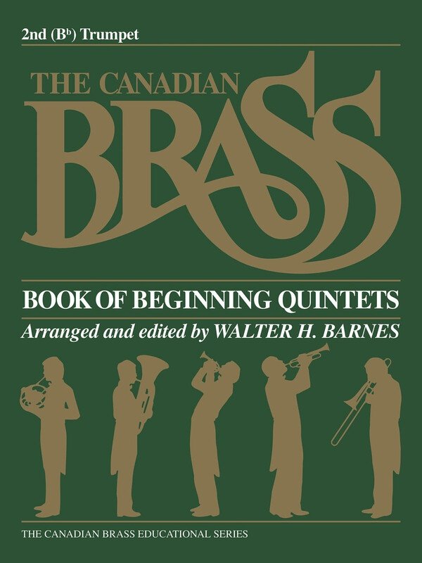 Canadian Brass Book of Beginning Quintets 2nd Trumpet