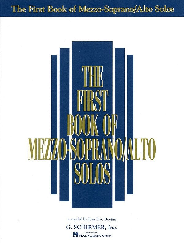 First Book of Mezzo Soprano/alto Solos