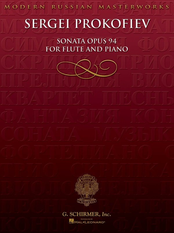 Prokofieff - Sonata Op 94 for Flute/piano