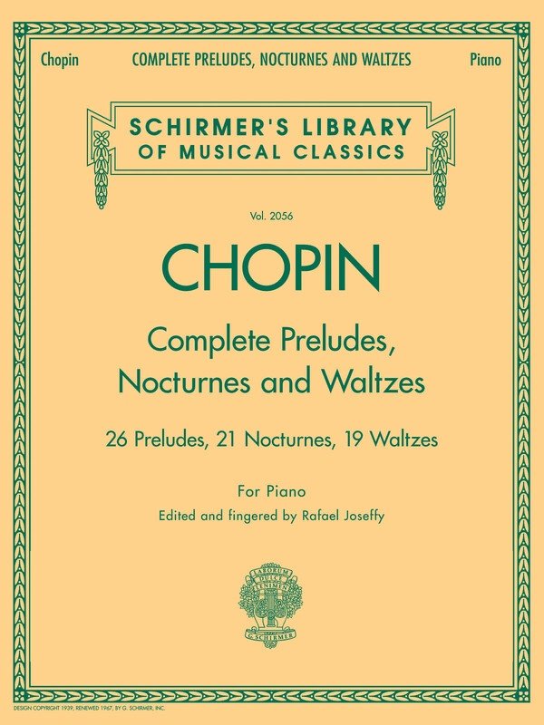 Chopin - Complete Preludes/nocturnes/waltzes