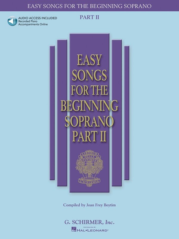 Easy Songs for the Beginning Soprano Pt 2 Bk/ola