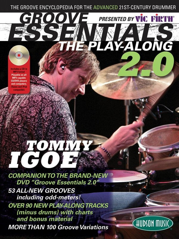 GROOVE ESSENTIALS 2.0 WITH TOMMY IGOE BK/OLA