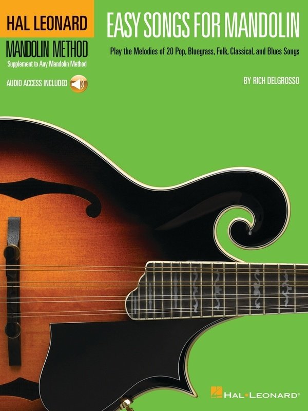 Easy Songs for Mandolin Bk/ola