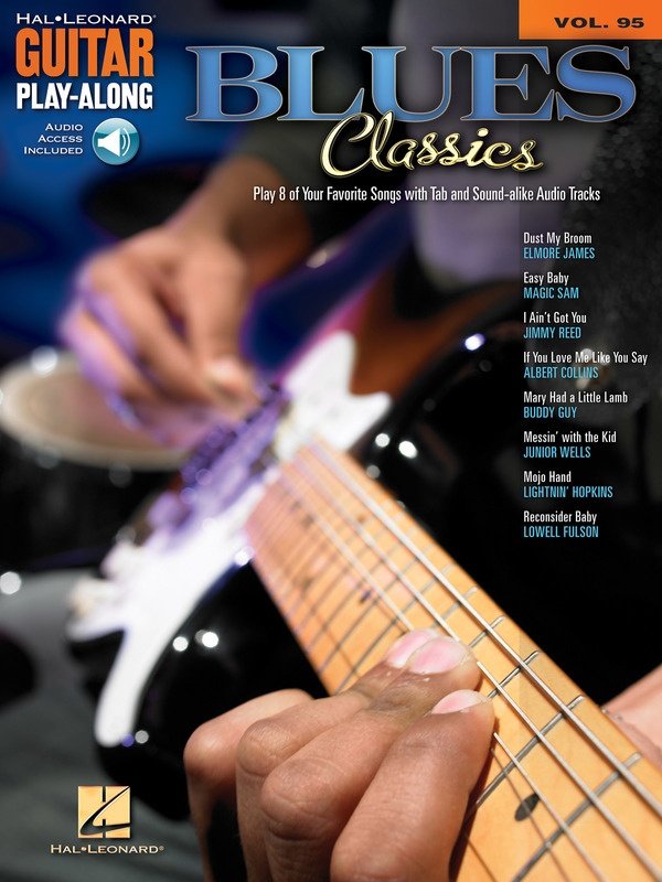 Blues Classics Guitar Playalong V95 Bk/ola
