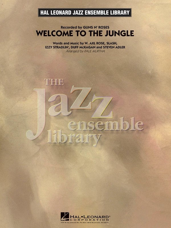 Welcome to the Jungle Je4 Sc/pts