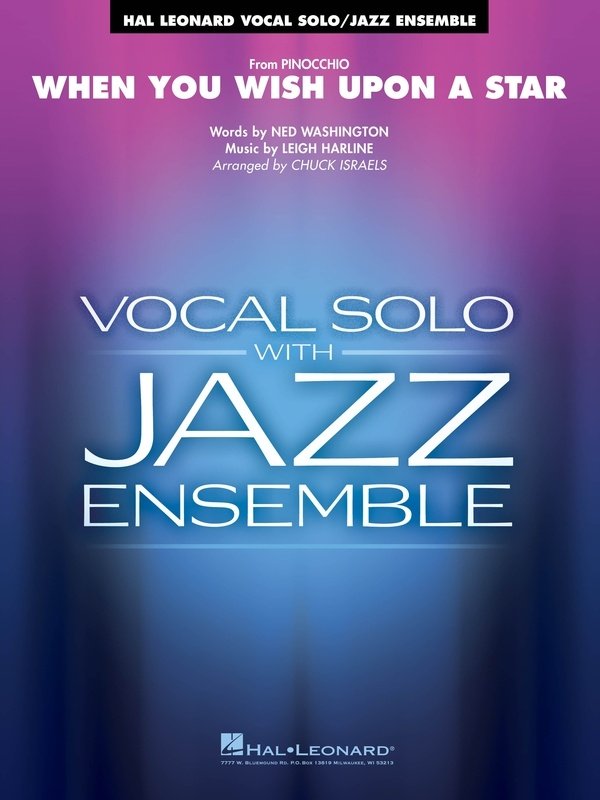 When You Wish Upon a Star Vocal Solo/jazz Ensemble Sc/pts