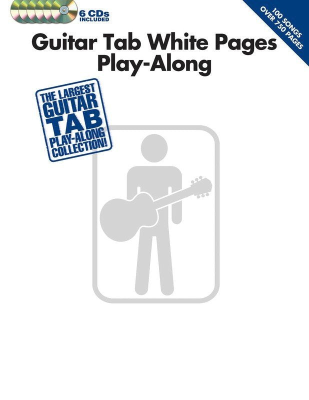 Guitar Tab White Pages Play Along Bk/6cds Gtr