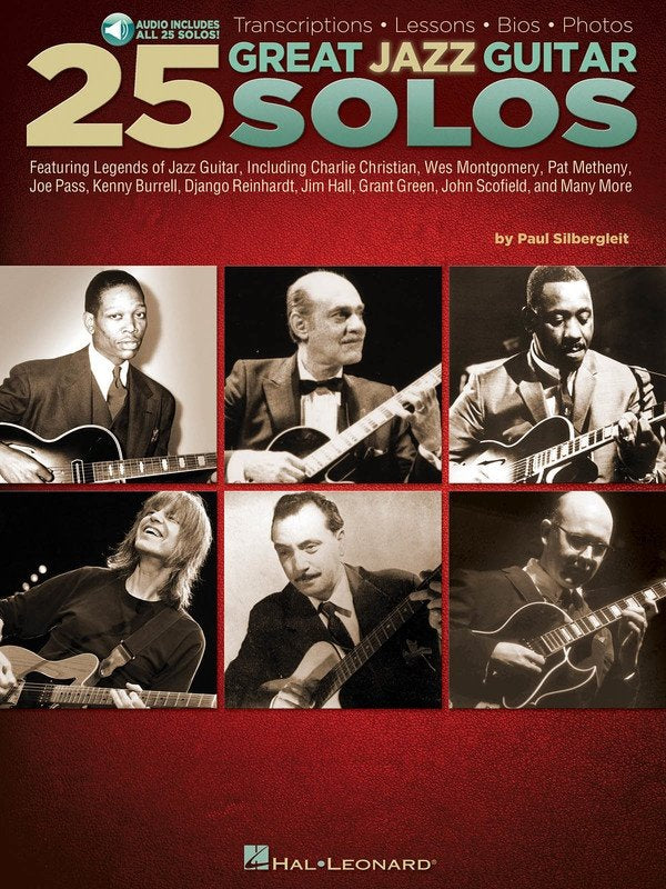 25 GREAT JAZZ GUITAR SOLOS