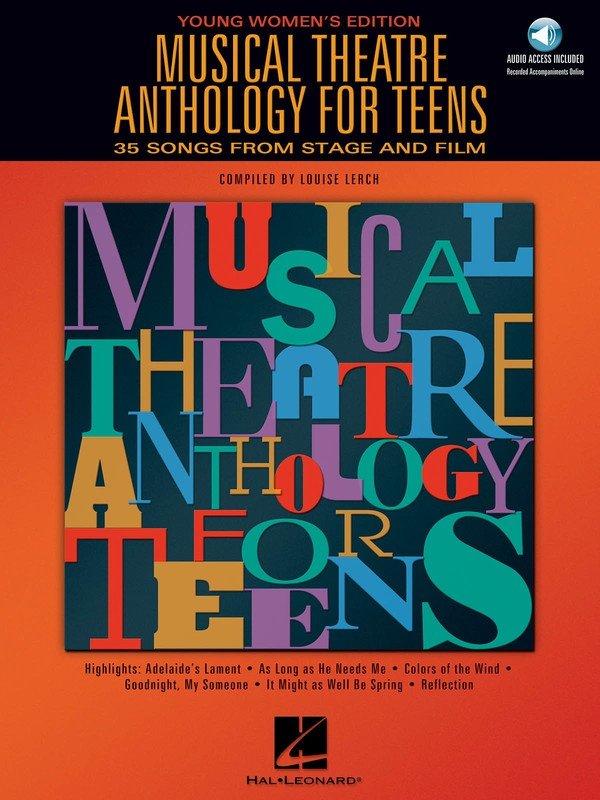 MUSICAL THEATRE ANTHOLOGY TEENS WOMENS BK/OLA