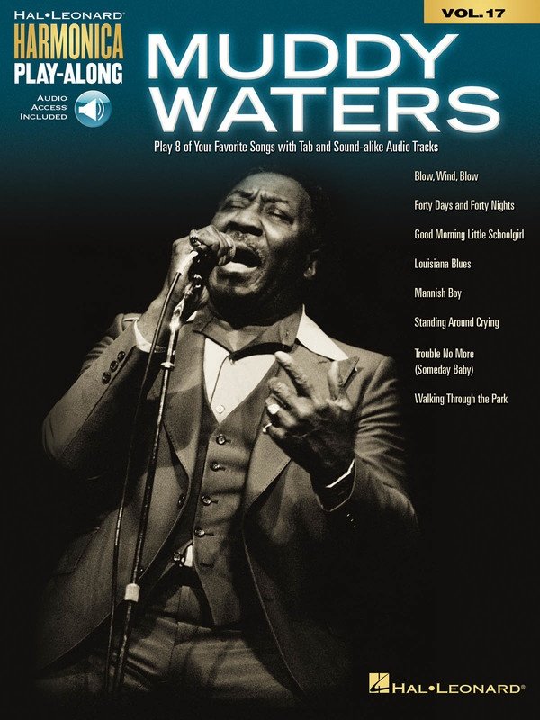 Muddy Waters Harmonica Playalong V17 Bk/ola