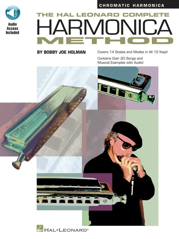 Hl Complete Chromatic Harmonica Method Bk/ola