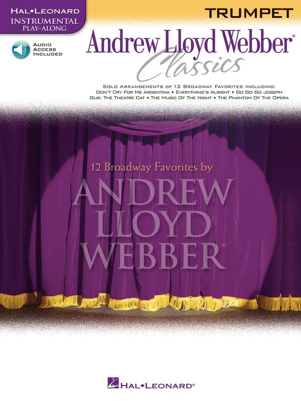 Andrew Lloyd Webber Classics Trumpet Bk/cd