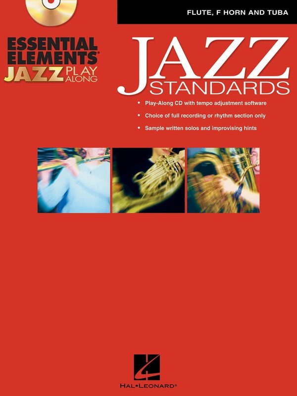 Jazz Standards Ee Jazz Play Along Fl Fh Tba W/cd (pod)