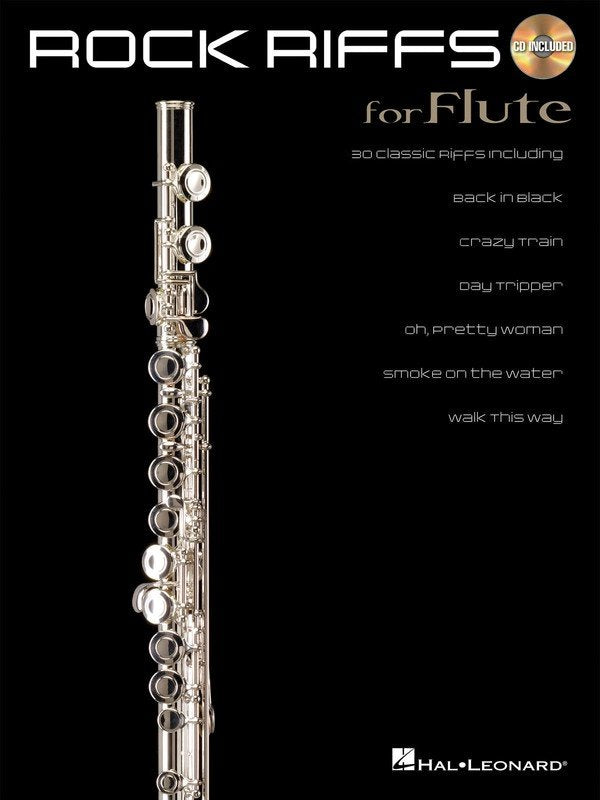 Rock Riffs Flute Bk/cd