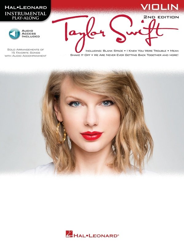 Taylor Swift Violin Playalong 2nd Ed Bk/ola