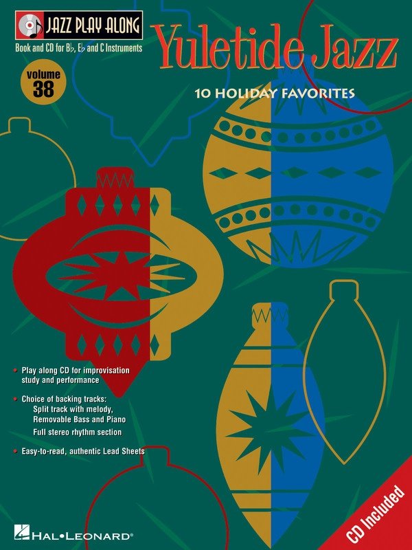 Yuletide Jazz Play Along Vol 38 Bk/cd