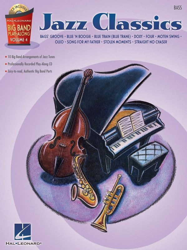 Big Band Play Along V4 Jazz Classics Bass
