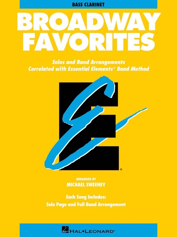 Broadway Favorites Ee Bass Clarinet