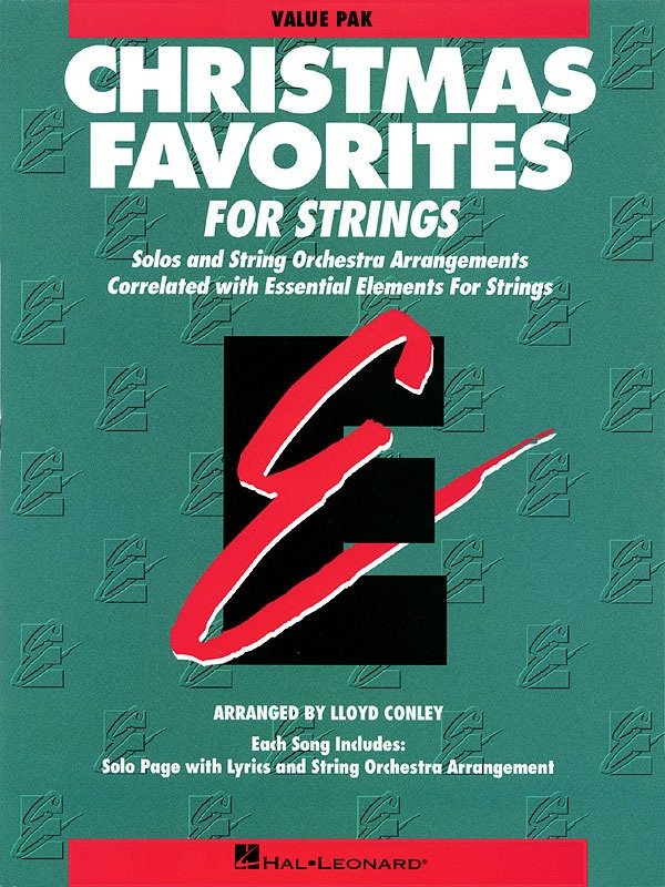 Ee Christmas Favorites Strings Percussion Accompaniment