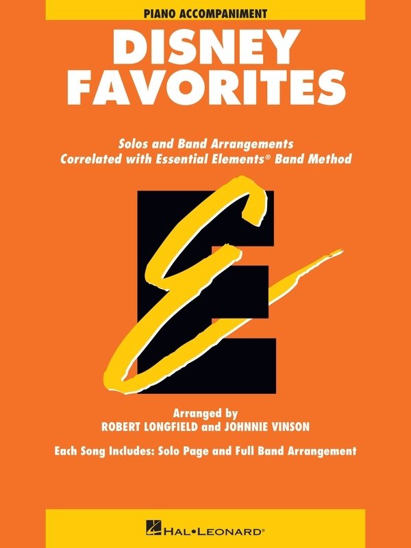 Essential Elements Disney Favorites Piano Accompaniment Ee