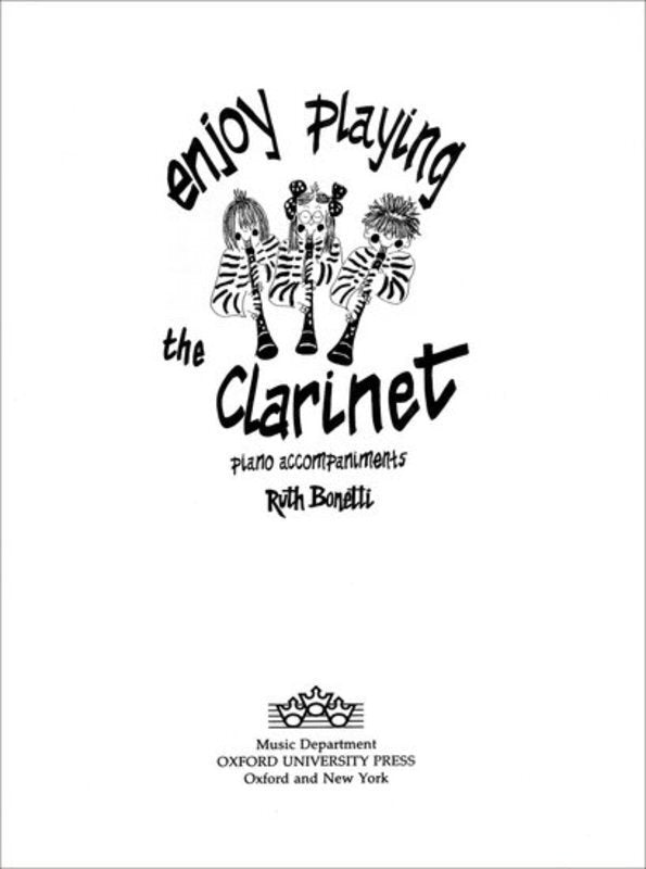 Enjoy Playing the Clarinet Piano Accompaniment