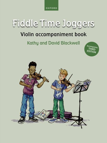 FIDDLE TIME JOGGERS VIOLIN ACCOMPANIMENT BOOK
