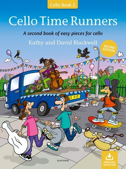 CELLO TIME RUNNERS BK/OLA 2ND EDITION