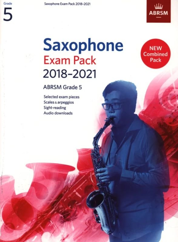 Sax Exam Pack 2018-21 Gr 5 Bk/ola