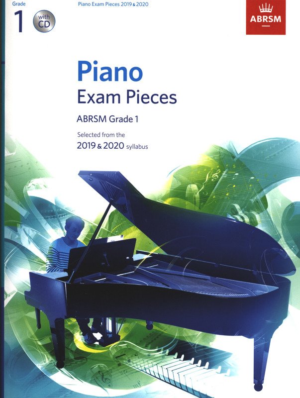 Abrsm Piano Exam Pieces 2019-2020 Gr 1 Bk/cd