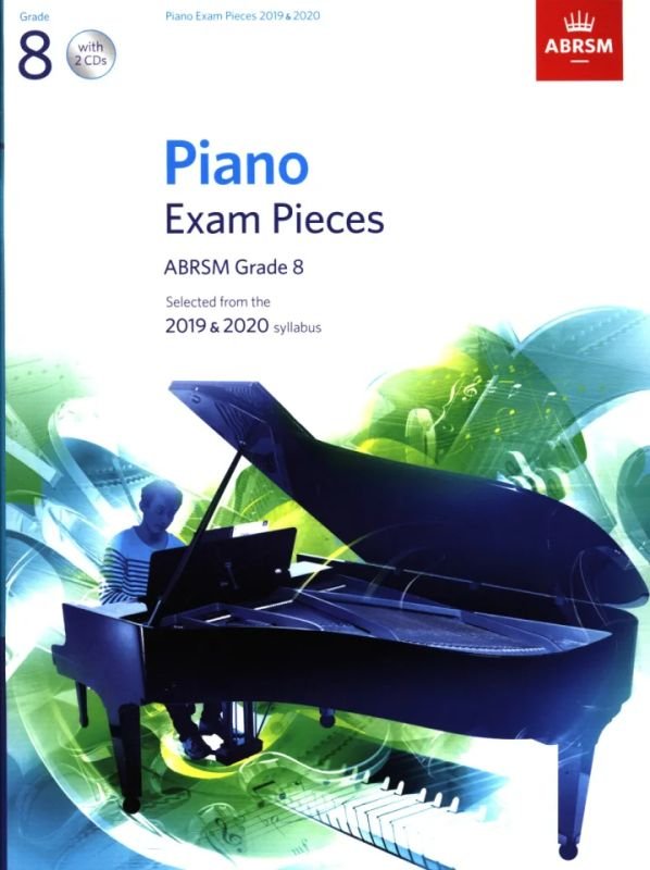 Abrsm Piano Exam Pieces 2019-2020 Gr 8 Bk/cd