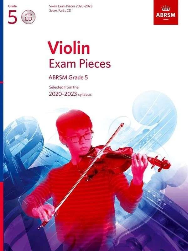 Violin Exam Pieces 2020-23 Gr 5 Violin/piano/cd
