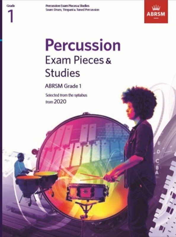 Abrsm Percussion Exam Pieces & Studies Gr 1