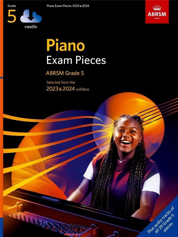 Abrsm Piano Exam Pieces 2023-2024 Grade 5 Bk/ola