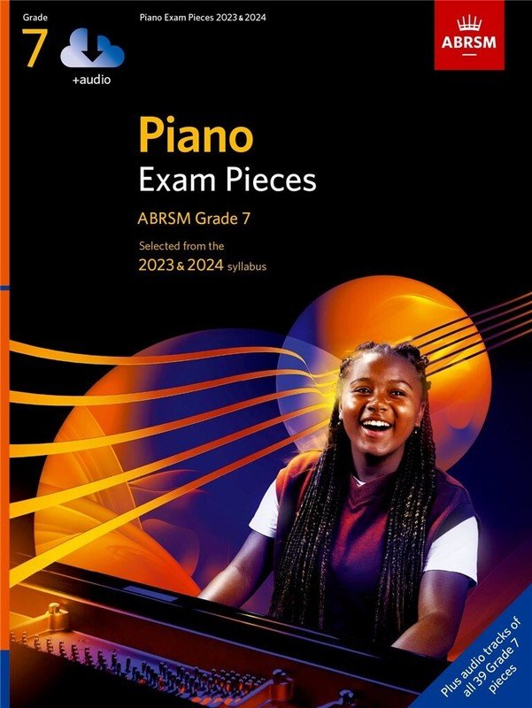 Abrsm Piano Exam Pieces 2023-2024 Grade 7 Bk/ola