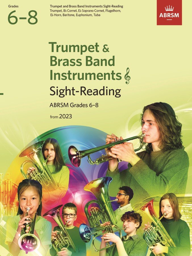 Abrsm Sight-Reading Trumpet/brass Band Tc Gr 6-8