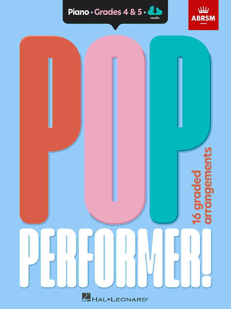 Abrsm Pop Performer! Piano Grade 4-5 Bk/ola