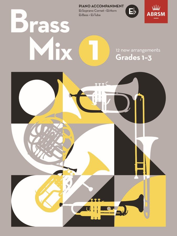 Brass Mix Book 1 E Flat Piano Accompaniment Book