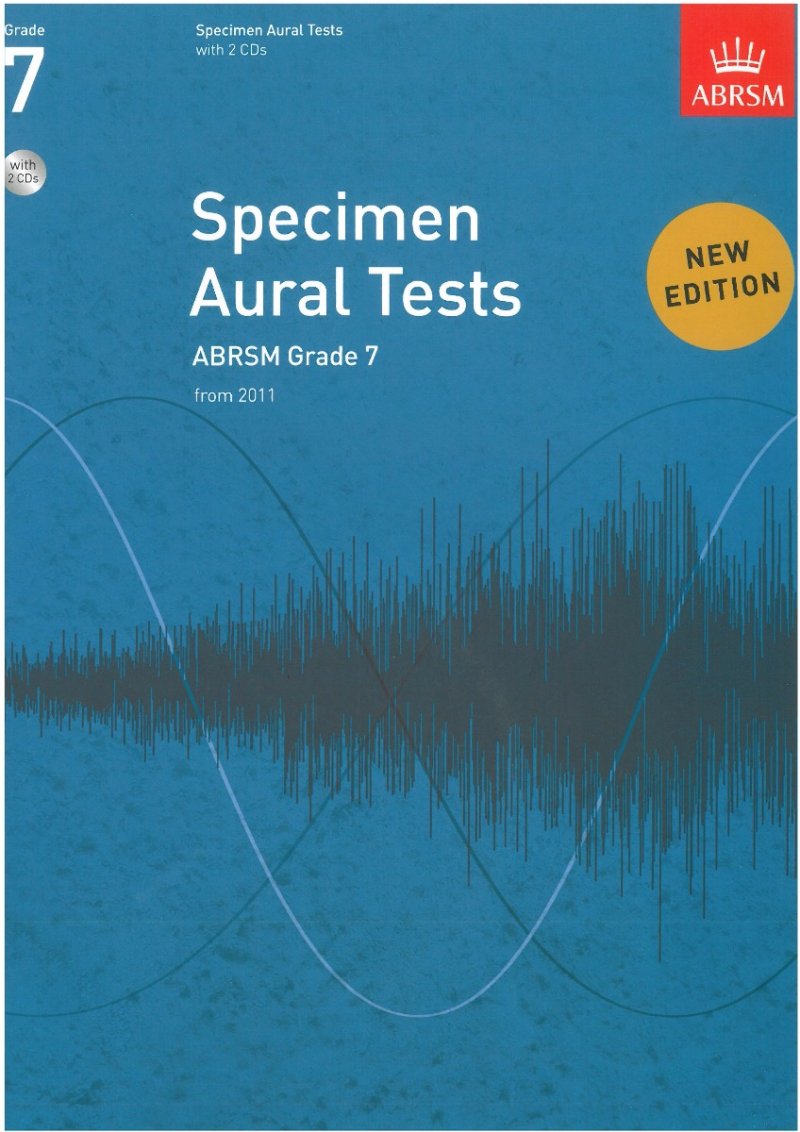 Abrsm Specimen Aural Tests Gr 7 Bk/cd From 2011